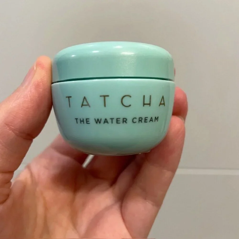 NEW Tatcha Skincare Bundle - Water Cream and Violet C Radiance Mask - 10 ml each